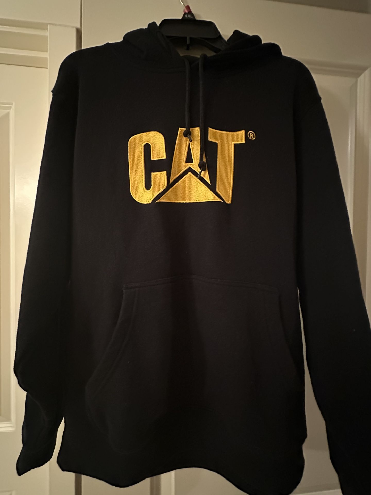 Black Warm CAT Hoodie-brand New Size M