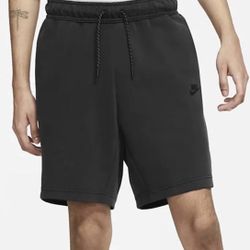 Nike Sportswear Tech Fleece Washed Shorts BLACK CZ9912-010 Size XL.