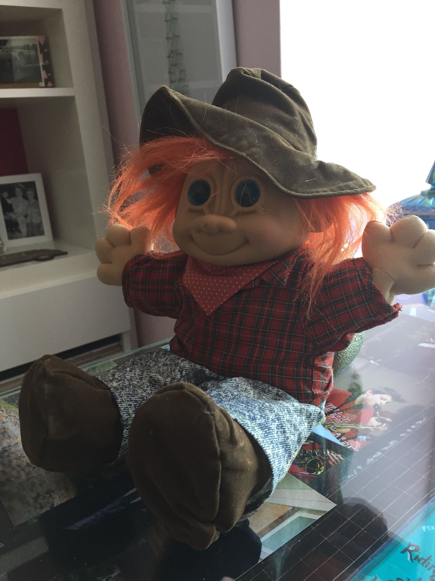 Collection of 7 Troll Dolls