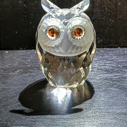 Swarovski Crystal Large Owl figurine