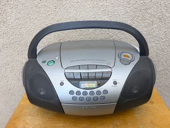Sony Megabass Boombox CD Cassette AM/FM Radio Portable Stereo