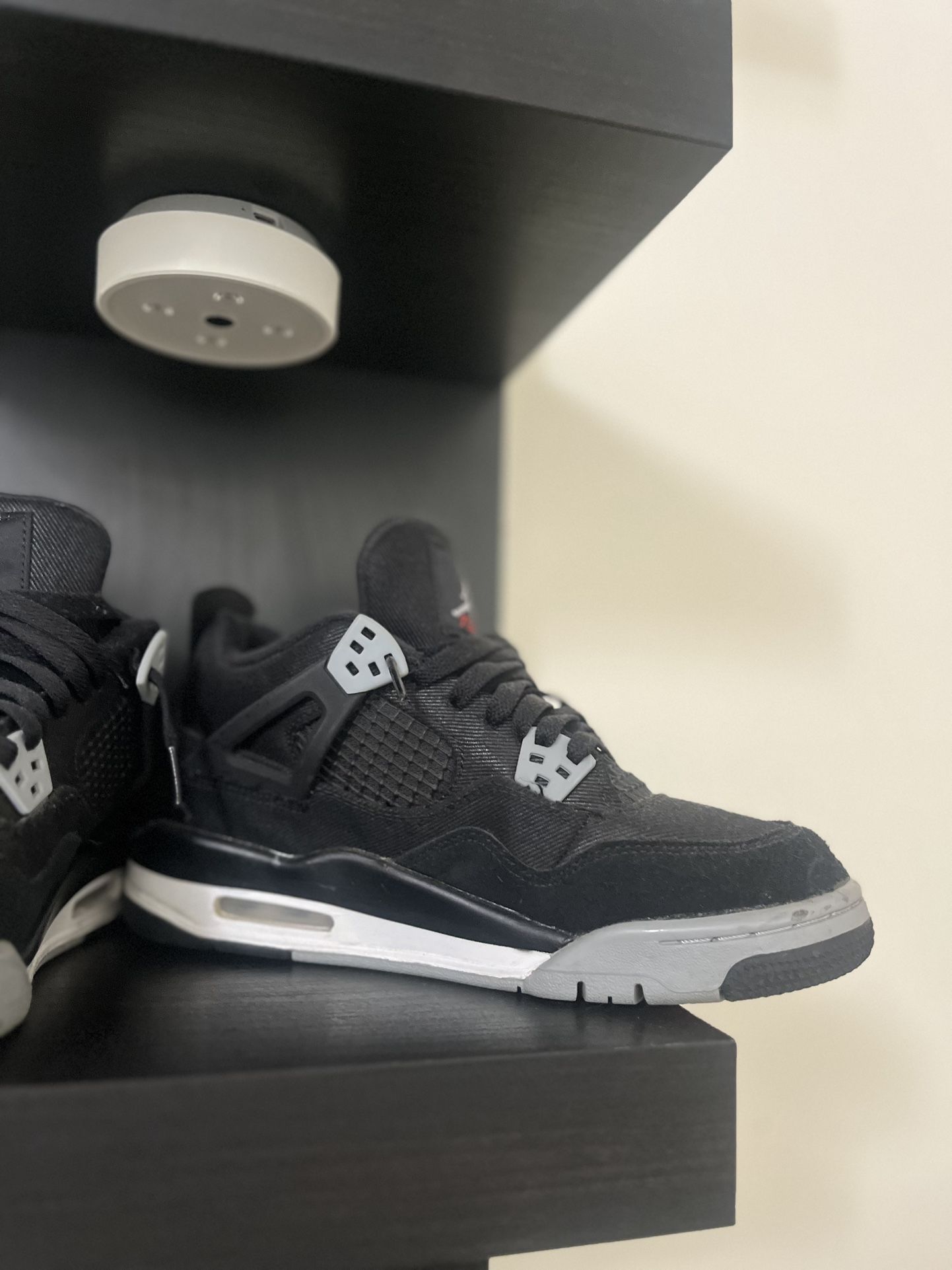 Jordan 4 Black Canvas SE GS