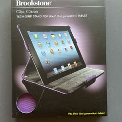 Brookstore Clip Case For iPad 3rd Generation Purple. Brand New