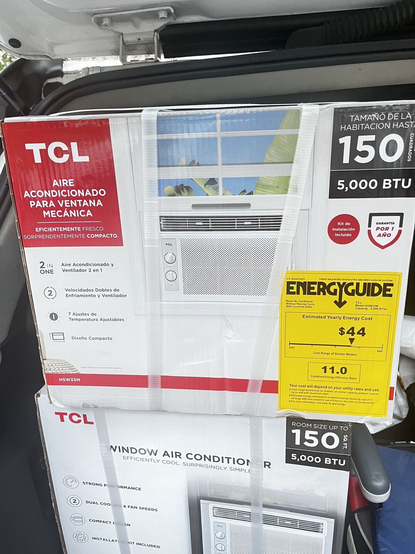 A/C TLC Brand New 5000 BTU