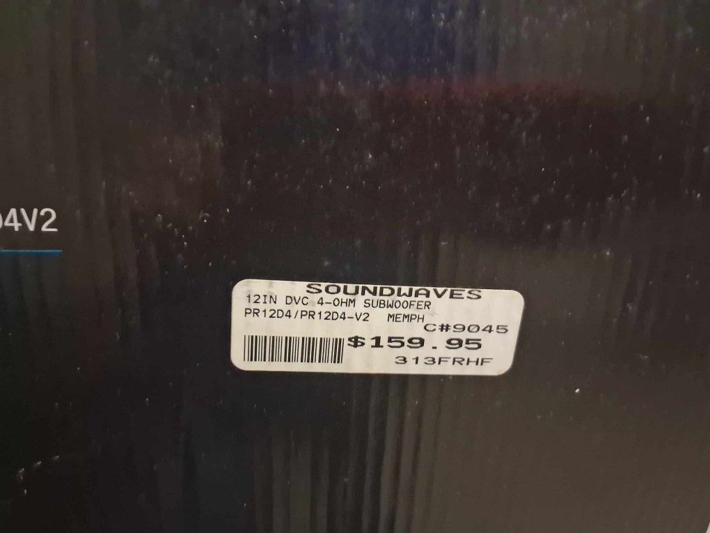 12"subwoofers