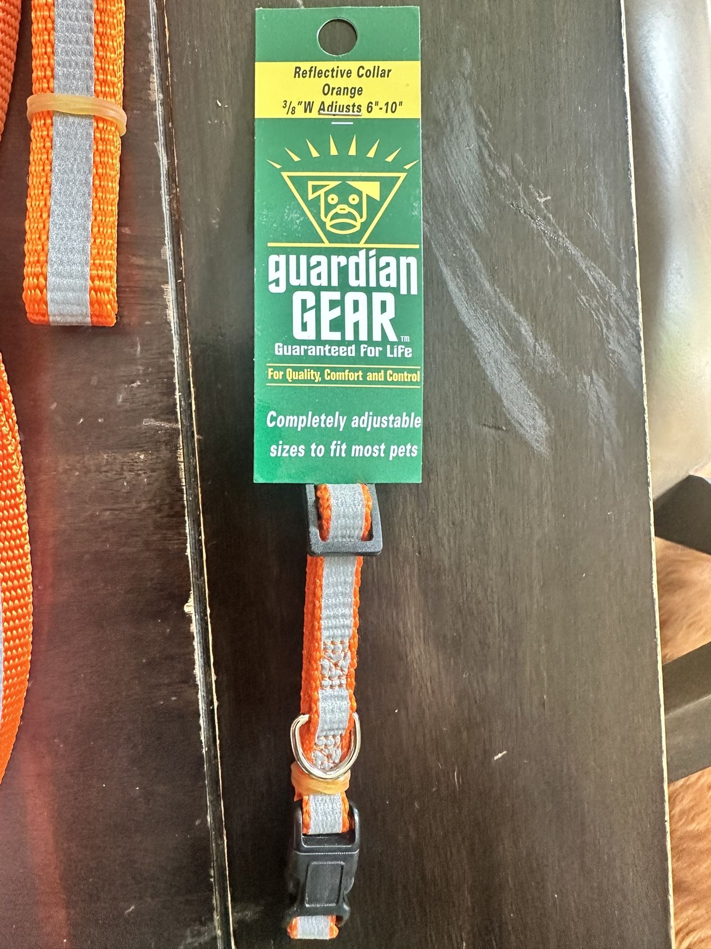 Reflective Dog Collars Orange