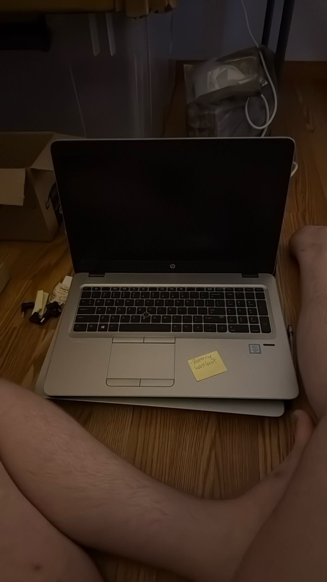 Hp Laptop Needs New Battery Doesn’t Boot For Parts 