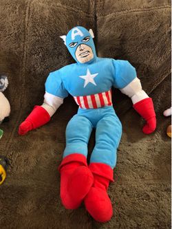 Captain America Plush – Large 27” Marvel Superhero