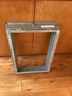 Metal Air Filter Rack.HVAC 16”W,25”D.4”H.