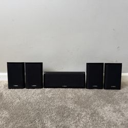 Yamaha 5 Home Theater Surround Satellite Speakers