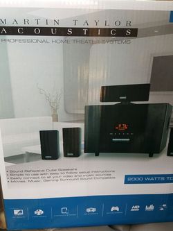 Acoustics professional best sale home theater system