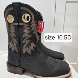 Justin Soft Toe Work Boots Size 10.5 