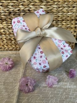 Handmade Cotton Cosmetics Bag