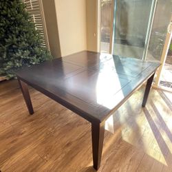 Beautiful square solid wood table