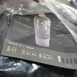 Sonic Zero 0℉ Down Mummy Sleeping Bag (Long)