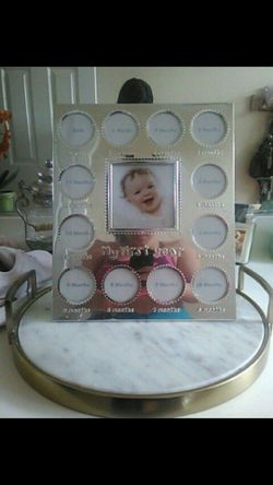 My first year photo frame