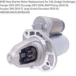 Starter fits 2011-2016 Dodge Challenger Charger Durango Chrysler 300 3.6L 19185