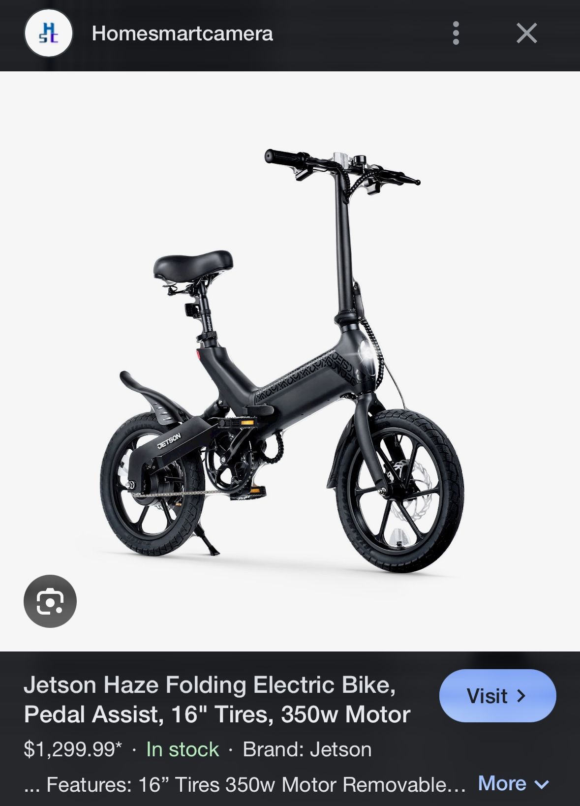 Haze Folding Electric Bike
