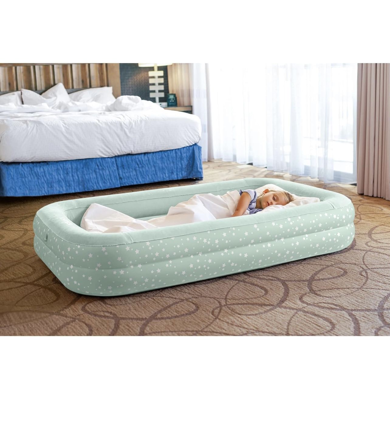 Intex Inflatable Kids Travel Bed Set