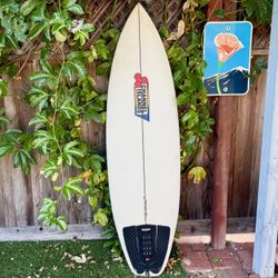 5’8 Channel Islands Happy Everyday Surfboard (not Two Better Dumpster Diver 2 Sharpeye Lost Sub Driver 3.0 Pyzel Red Tiger JS Inferno 72 File Fifty)