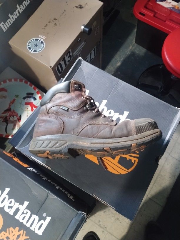 Steel Toe Work Boots 