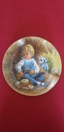 Little Boy Blue Mother Goose Collector Plate John McClelland