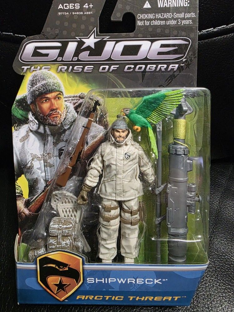 G.I. Joe - Rise of Cobra - Shipwreck Arctic Threat Figure MOC