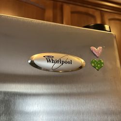 Whirlpool stainless steel side-by-side refrigerator