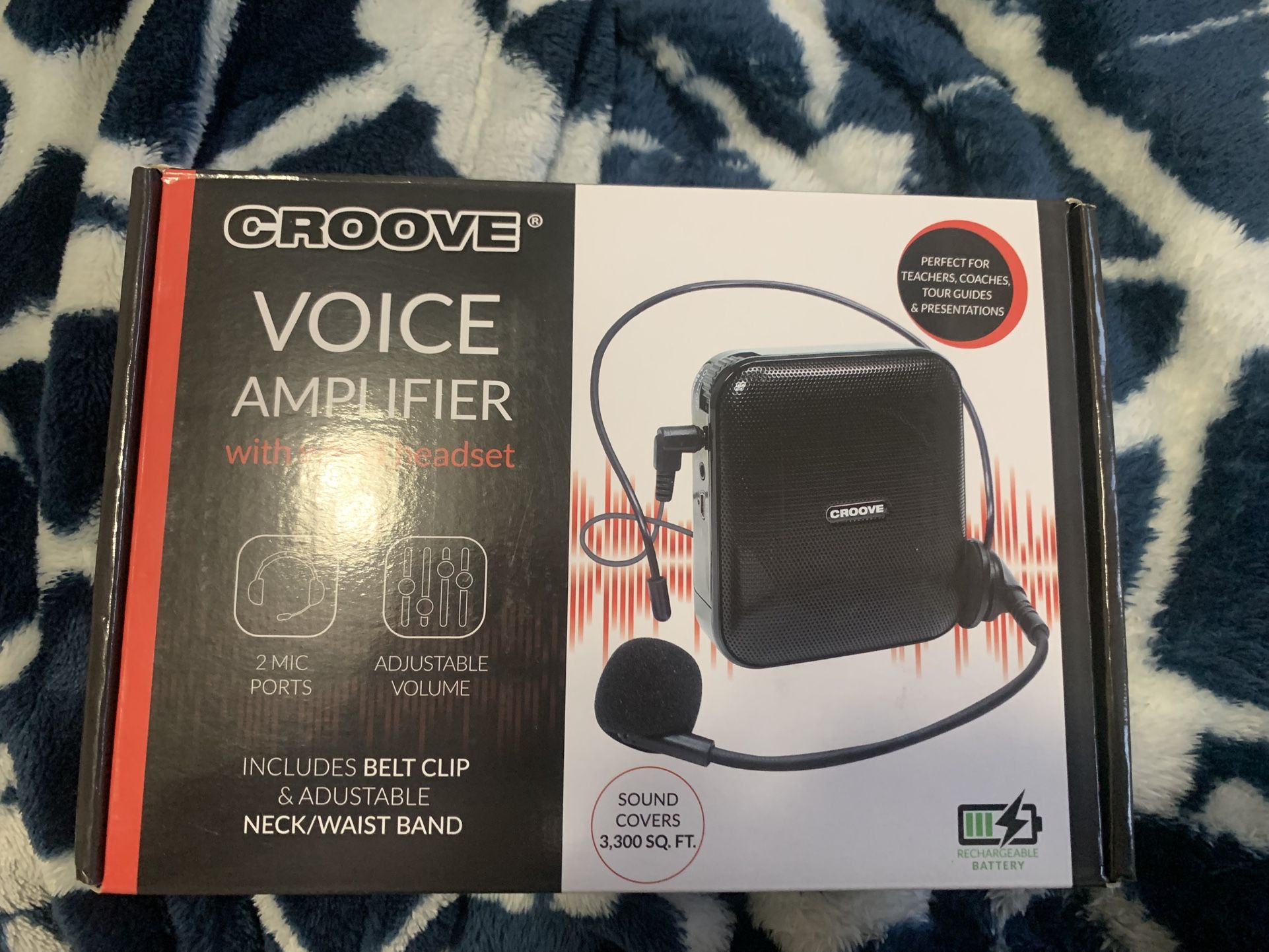 New Groove Voice Amplifier Wired Headset