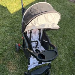 Kolcraft Cloud Sport Lightweight Stroller for Toddlers, Unisex Gray