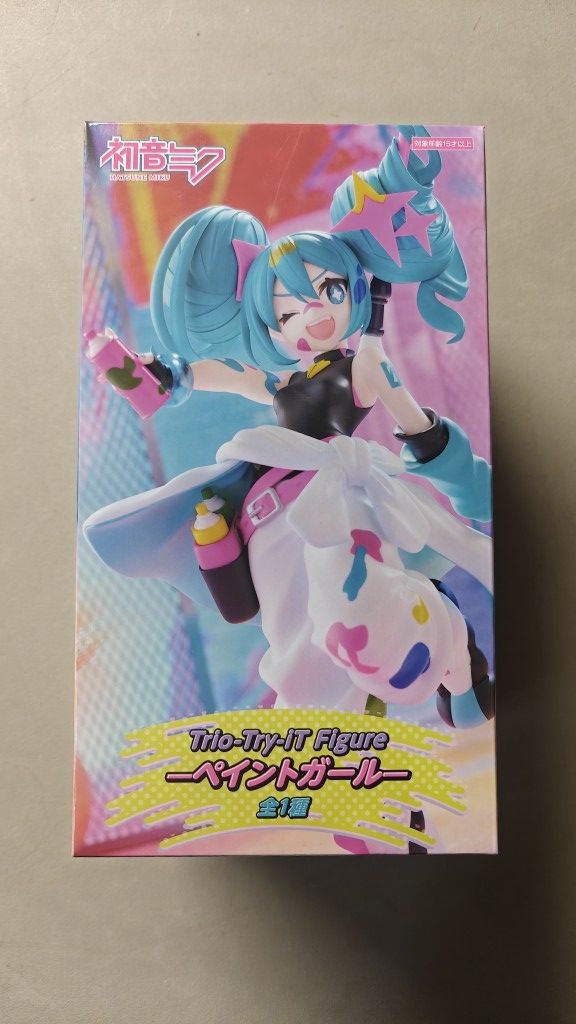 FuRyu Trio-Try-iT Hatsune Miku (Paint Girl) figure