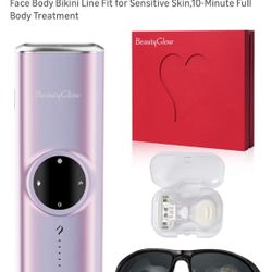 IPL Hair Removal Device with Sapphire Ice Cooling