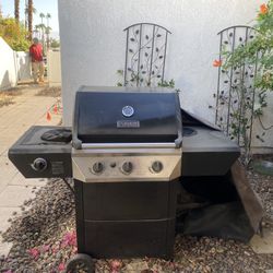 Elegant Master Forge Gas BBQ With Cover