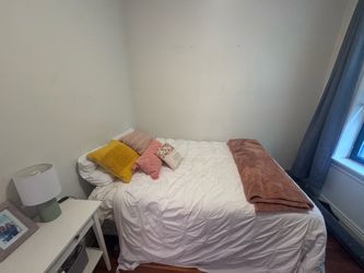 FREE - full sized mattress, box spring, bed frame