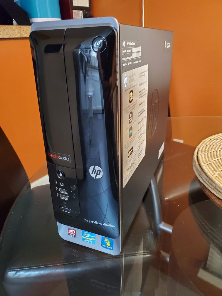 HP mini desktop computer