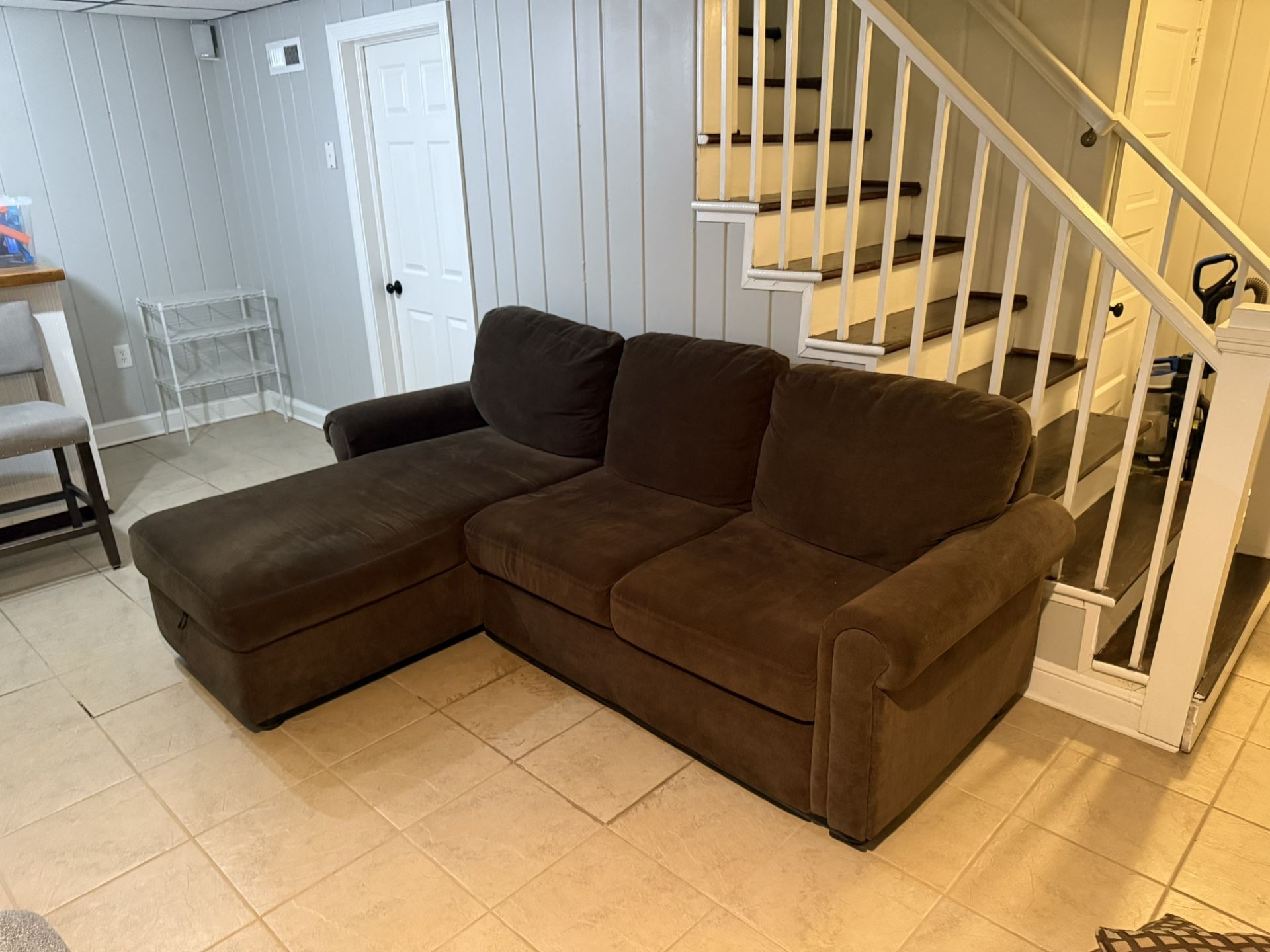 Brown Sleeper Sofa