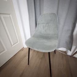 Modern Teal Velvet Accent / Dining Chair Green