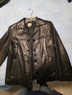 Women's leather jacket