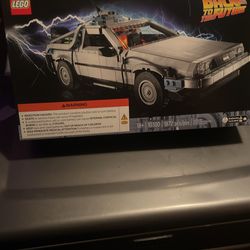 Lego Back To The Future Time Machine Acm Delorean