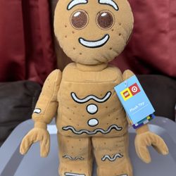 LEGO Gingerbread Man ~ Colberation w Target ~ 12” Plush ~ NEW w TAGS