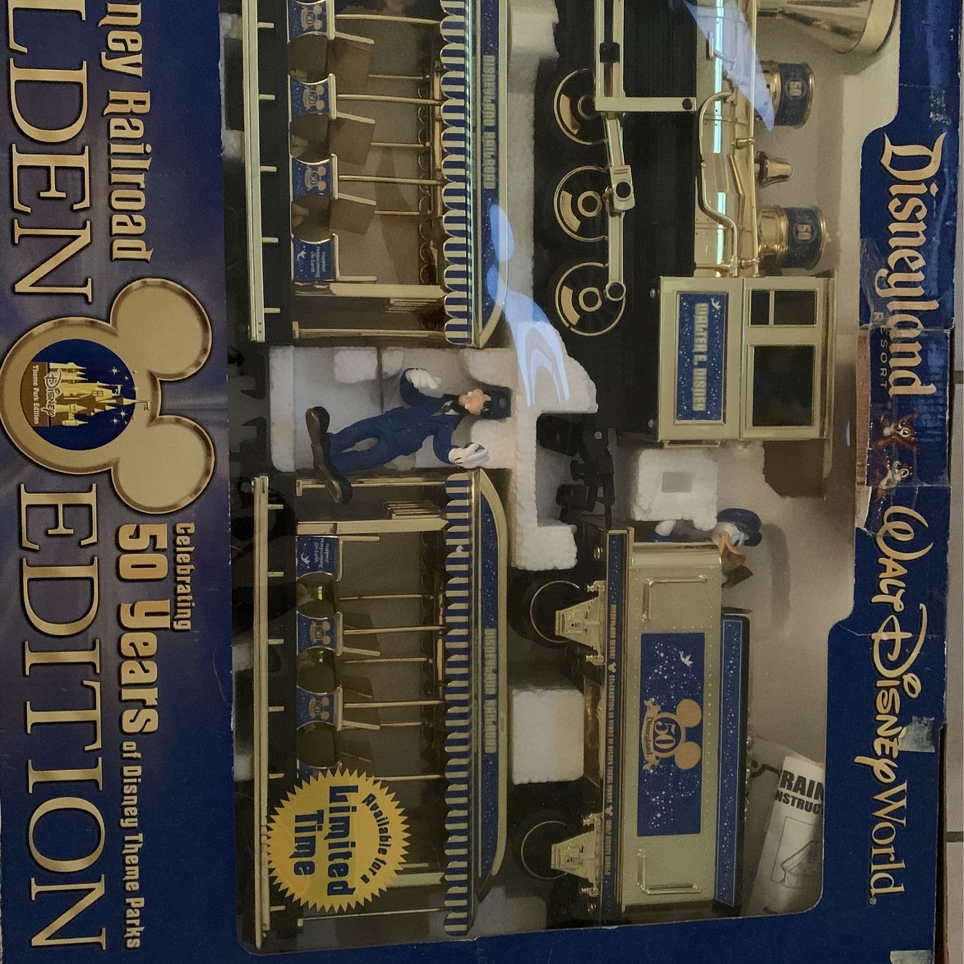 Disney Railroad Train (gold edition)
