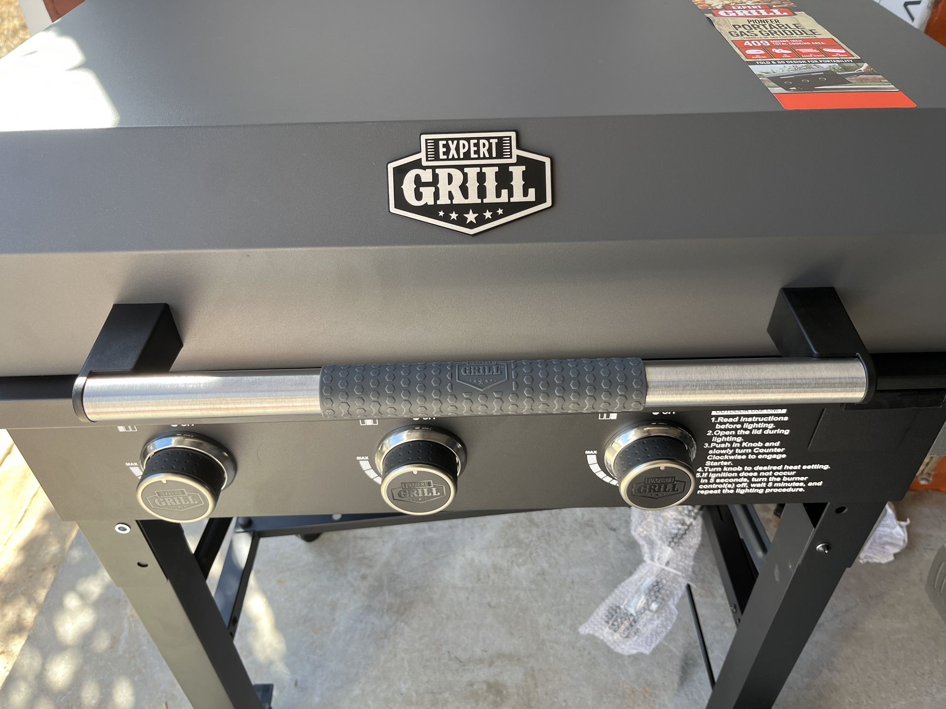 Propane Gas Griddle Expert Grill Portable Gas Grill Expert Grill