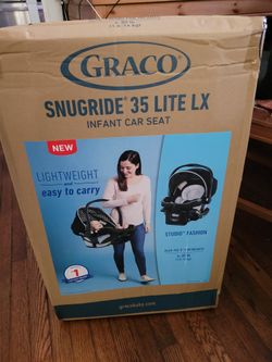 Infant Car Seat Convertible Carrier Graco Snugride 35 Lite LX