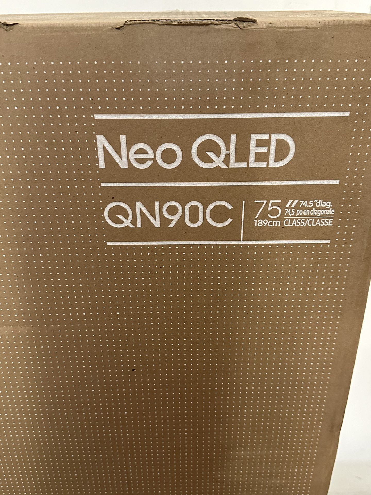 SAMSUNG 75-Inch Class Neo QLED 4K QN90C Series Smart TV, Gaming Hub, Alexa Built-in, QN75QN90C, Anti-Glare, 2023 Model, Quantum HDR+, Dolby Atmos, Obj