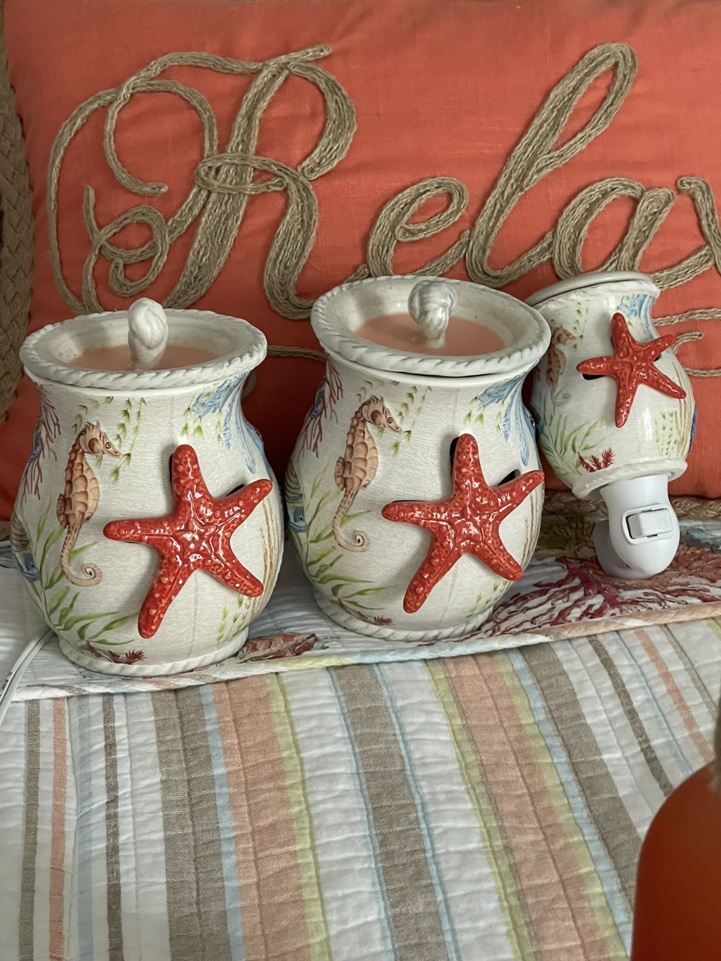 Super Cute Coastal Wax Warmers