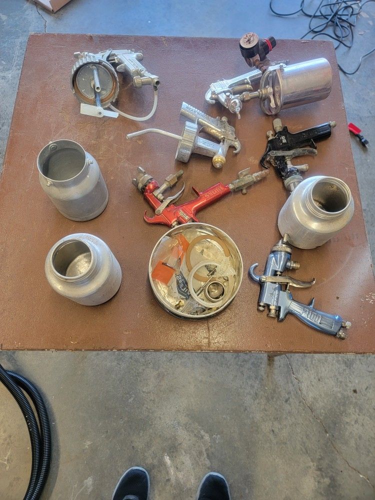 Misc Paint Guns..parts