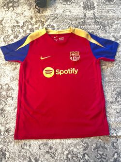 Barcelona Dri-fit training jersey.
