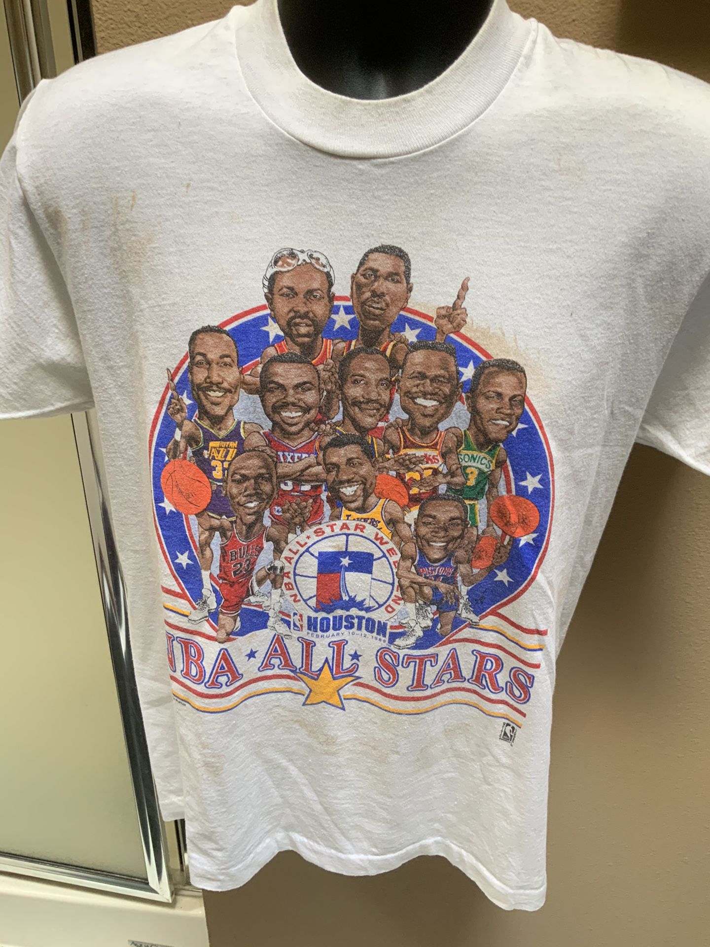 Collectible NBA 1989 All Stars Shirt