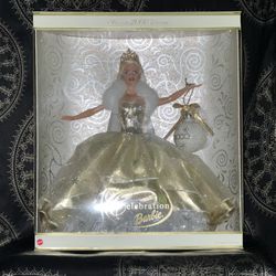 Mattel Celebration Barbie 2000 and Millennium Princess Barbie