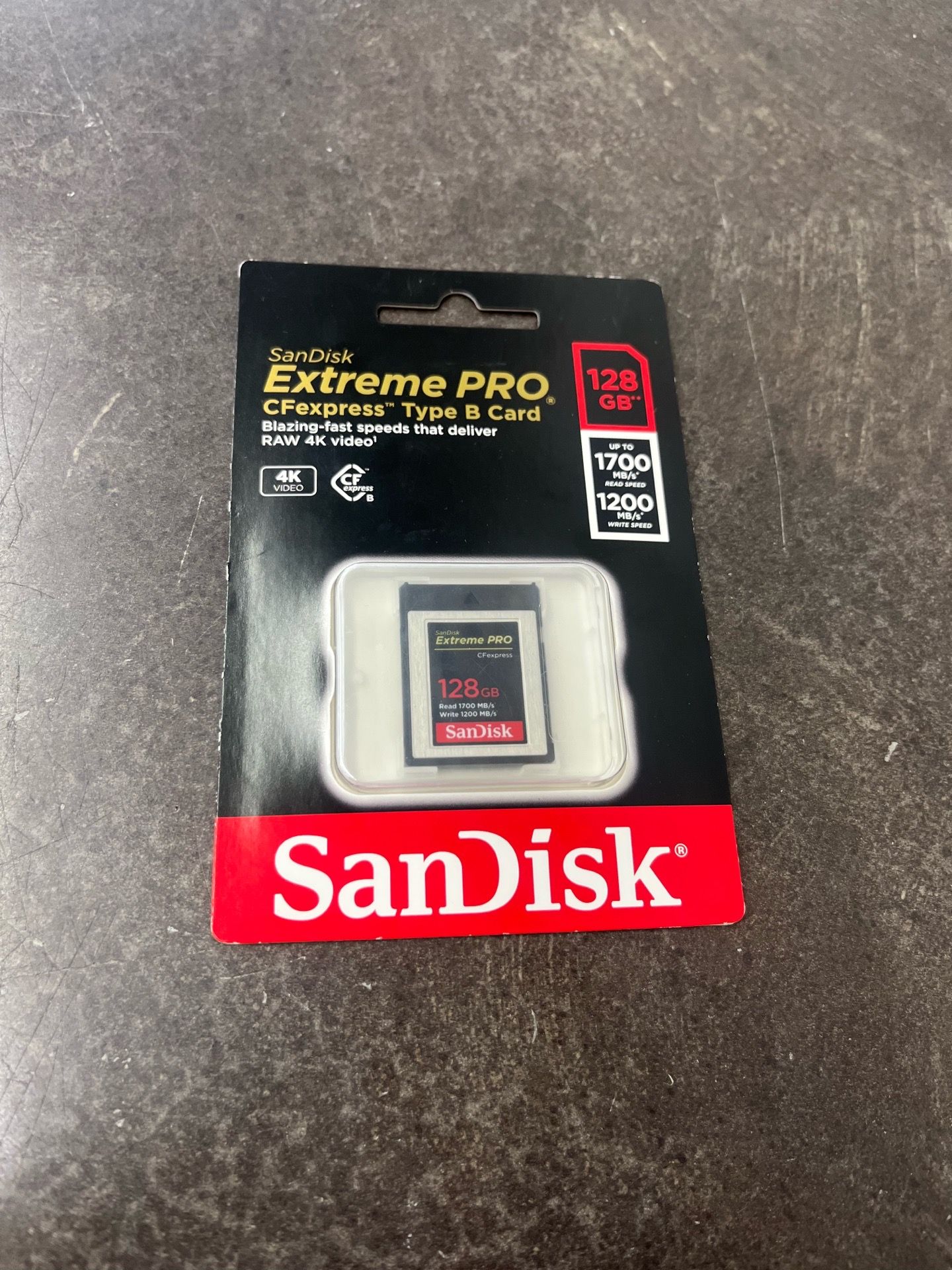 Sandisk 128GB Extreme Pro CFexpress Card Type B